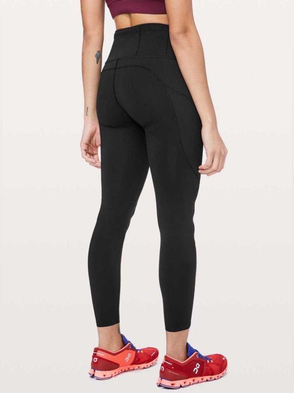 Lululemon Fast & Free 7/8 Tight II *Non-Reflective Nulux 25" Pocket Leggings